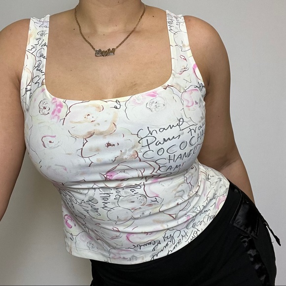 Vintage Chanel 1998 Cruise Collection Tank Top